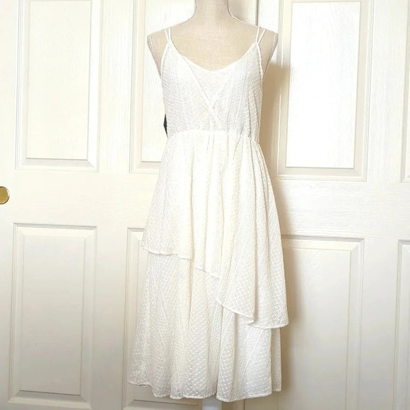 House of Harlow 1960 x Revolve Midi Ivory Dress - Picture 2 of 6